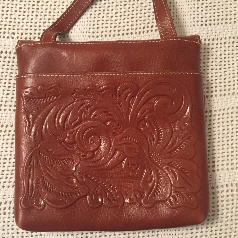 Patricia Nash Leather Crossbody Purse
